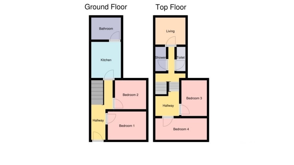 Floorplans For Furzehill Road, Plymouth