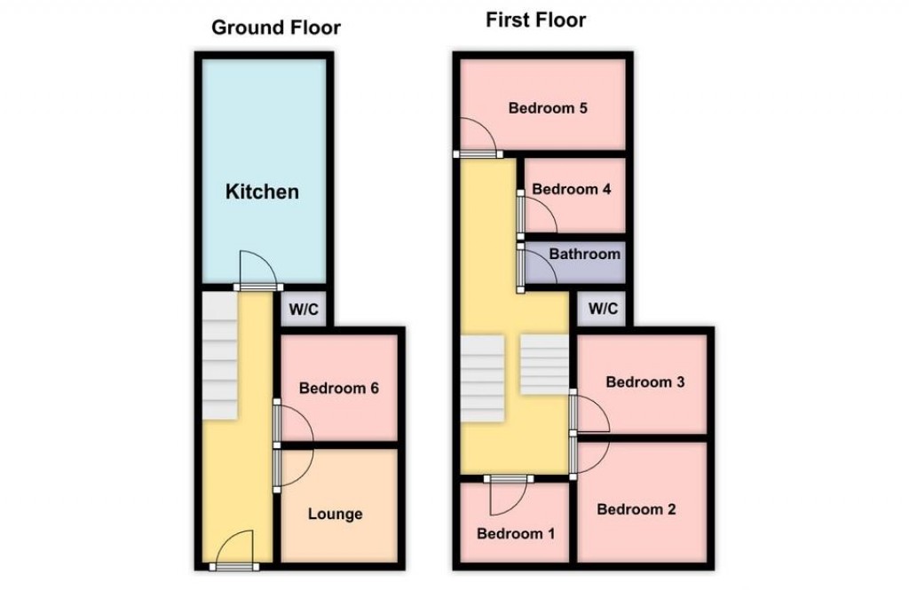 Floorplans For Diamond Avenue, Plymouth