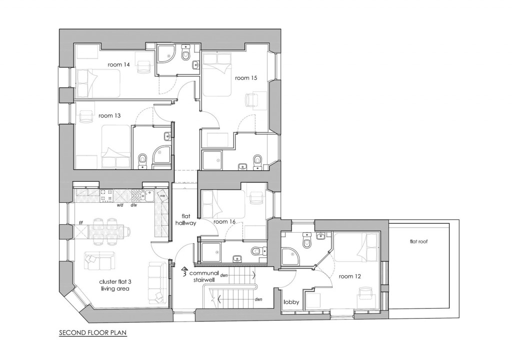 Floorplans For Harwell Street, Plymouth