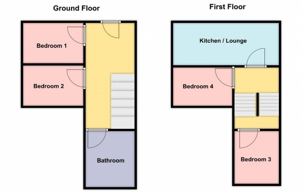 Floorplans For Wellington Street, PL4 8NB, Plymouth